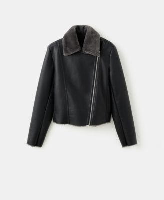 MANGO - Women's Biker Jacket