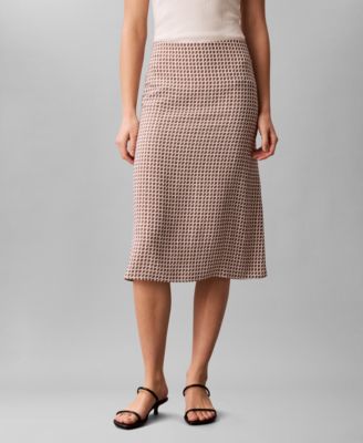 Calvin Klein - Women's Printed Midi Skirt