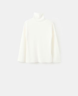 MANGO - Women's Turtleneck Knit Sweater
