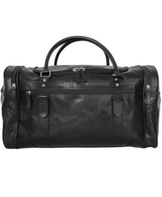 Mancini - Men's Classic Shoulder Strap Duffel Bag