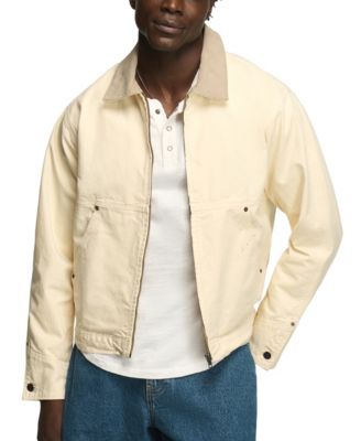 Lucky Brand - Men's Spread Collar Canvas Chore Jacket