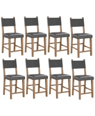 Furniture - Macai 8 Pc. Counter Height Chair Set