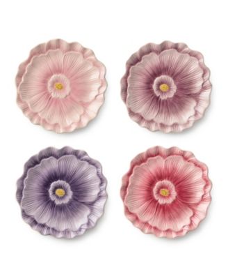 Wildflowers Floral Dessert Plates, Set of 4 image