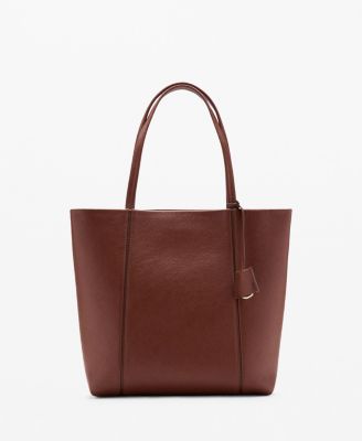 MANGO - Women's Handles Shopper Bag