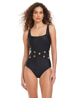 Beyond Control - Women's Adjustable Straps One Piece Swimsuit