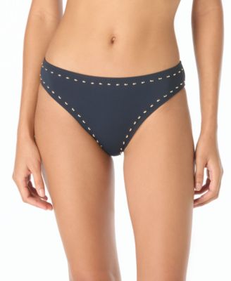 Michael Kors - Women's High Leg Pull-On Bikini Bottoms