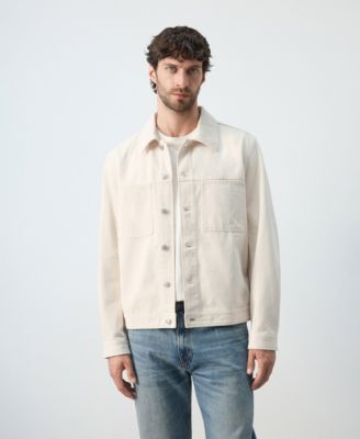 MANGO - Men's Cotton Pockets Denim Jacket