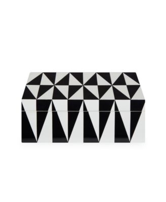Jonathan Adler - 64 oz. Medium Op Art Lacquer Box