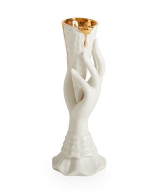 Jonathan Adler - 8 oz. Gilded I-Scream Vase