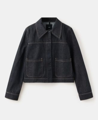 MANGO - Women's Pockets Denim Jacket