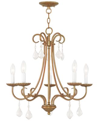 Livex - Daphne 5- Light Metal Chandelier