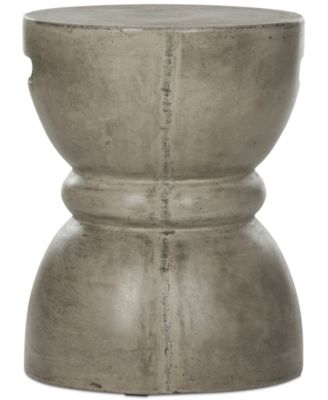 Safavieh - Trudel Outdoor Accent Table, Quick Ship