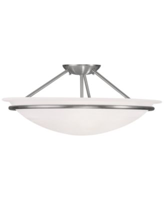 Livex - Newburgh 8" Semi Flush
