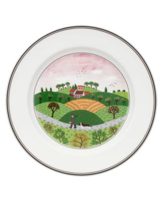 Design Naif Rim Salad Plate, Hunter & Dog image