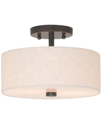 Livex - Meridian Semi Flush Light