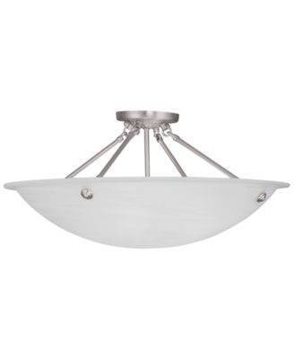 Livex - Oasis Semi Flush Light