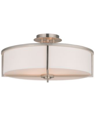 Livex - Wesley 4-Light Flush Mount