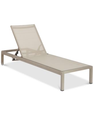 Noble House - Greyson Outdoor Chaise Lounge, Quick Ship