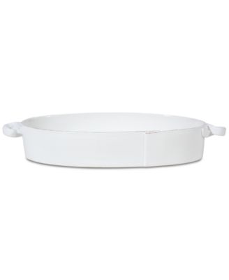 VIETRI - Lastra Collection Handled Oval Baker