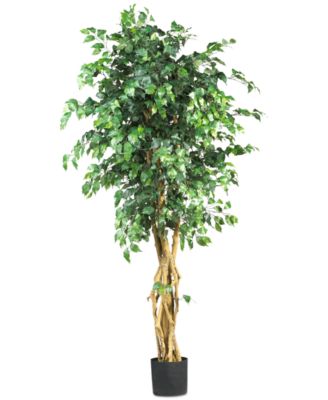Nearly Natural - 6' Artificial Palace-Style Ficus Tree