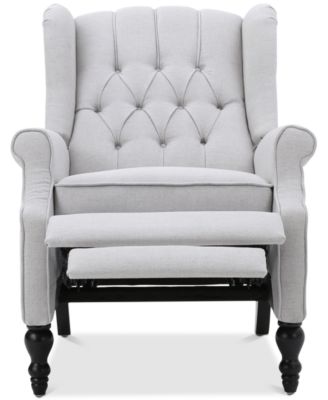 Noble House - Charles Fabric Recliner, Quick Ship