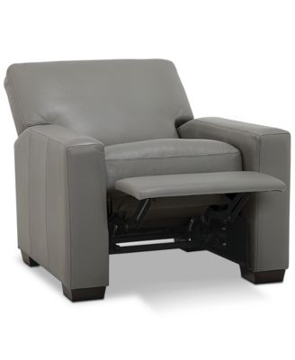 Furniture - Ennia 36" Leather Pushback Recliner
