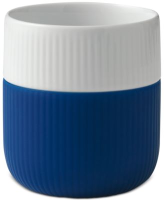 Royal Copenhagen - Mega Blue Fluted Contrast Mug
