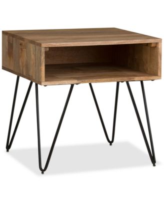 Simpli Home - Mardel End Side Table, Quick Ship