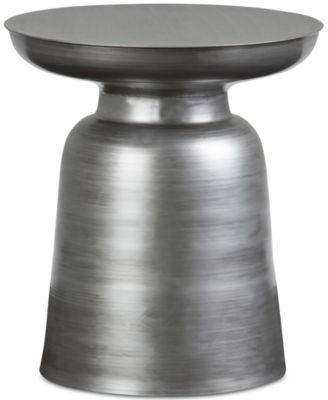 Simpli Home - Leroi Metal Accent Table, Quick Ship