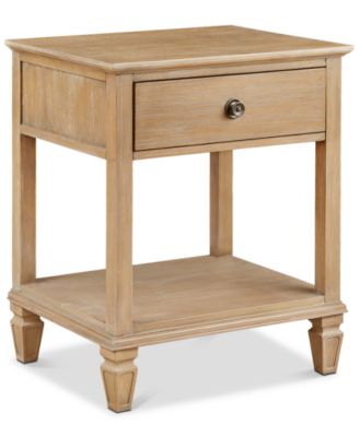 Madison Park Signature - Victoria Bedside Table, Quick Ship