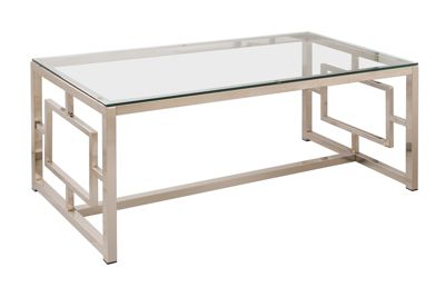 Coaster Home Furnishings - Ravenswood Contemporary Coffee Table, Nickel
