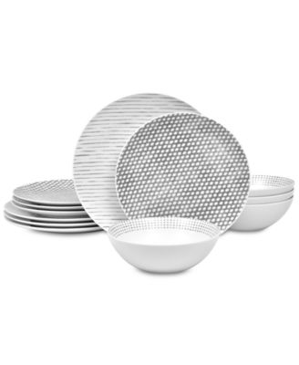  Hammock  Coupe 12-Pc. Dinnerware Set, Service for 4 image