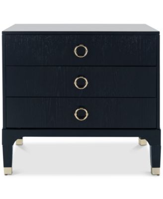 Safavieh - Lorna 3-Drawer Night Stand, Quick Ship