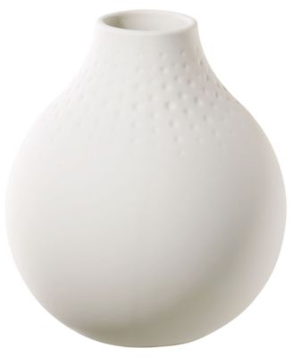 Villeroy & Boch - White Perle Vase NO.3
