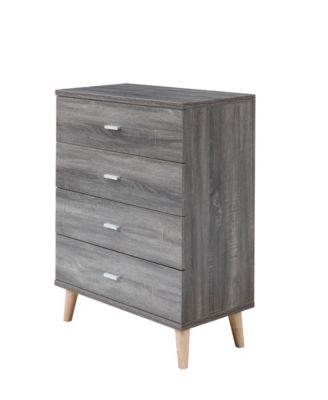 Furniture of America - Modern Massenburg 4 Drawer Chest