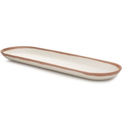 Potter Terracotta Melaboo Long Oval Platter image