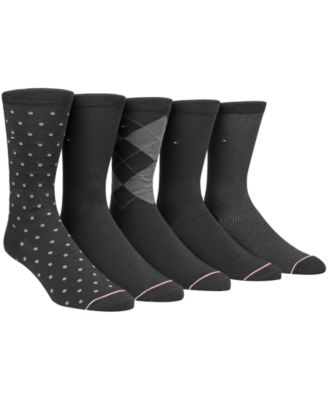 Tommy Hilfiger - Men's 5-Pk. Printed Crew Socks