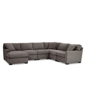 Furniture - Radley Fabric 6-Pc. Chaise Sectional Sofa