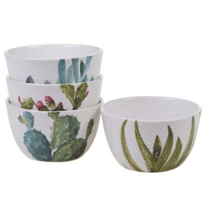 Cactus Verde Ice Cream Bowls, Set of 4 image