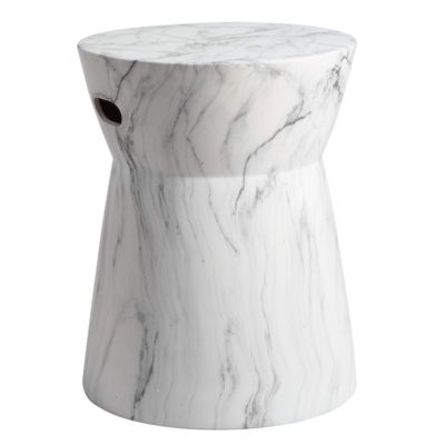 Safavieh - Balboa Marble Garden Stool