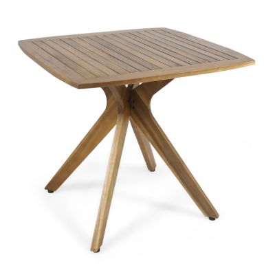 Noble House - Stamford Outdoor Dining Table, Quick Ship