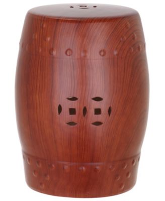 Safavieh - Ming Garden Stool, Quick Ship