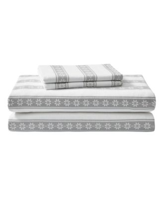 Eddie Bauer - Queen Flannel Sheet Set