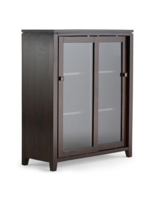 Simpli Home - Cosmopolitan Medium Storage Cabinet