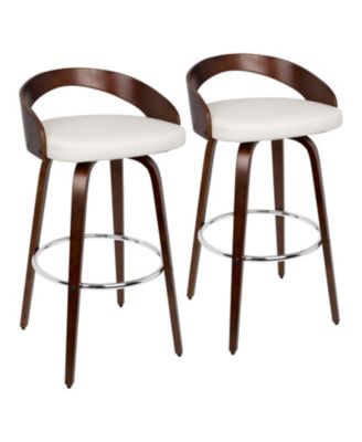 Lumisource - Grotto Bar Stool, Quick Ship (Set of 2)