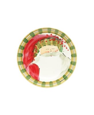 Old St. Nick Stripe Salad Plate image