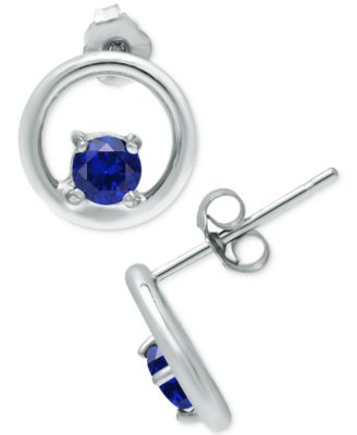 Giani Bernini - Cubic Zirconia Circle Stud Earrings