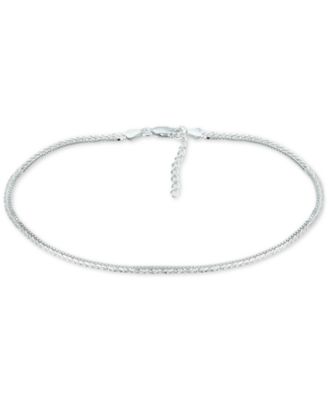 Giani Bernini - Double Row Ankle Bracelet