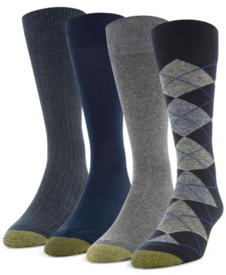 Gold Toe - Men's 4-Pack Argyle Special Socks