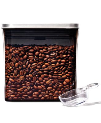 Steel POP 1.7-Qt. Coffee Storage Container with Scoop image